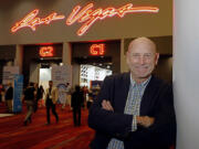 Bruce Carlson, managing director for Kennedy Wilson Brokerage in Northern California, poses for a photo as he attends ICSC Las Vegas at Las Vegas Convention Center, on May 23, 2023.