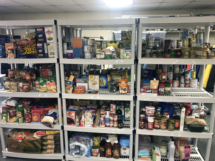 Woodland Public Schools' Family-Community Resource Center pantry offers free food for families in need throughout the year.