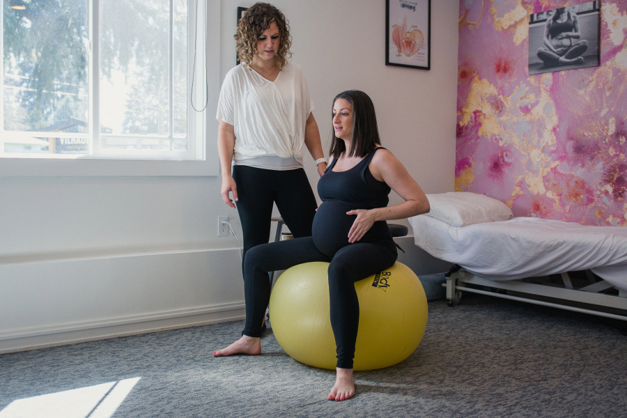 An average 60-minute session at The Pelvic Floor Place includes examining and assessing things like posture, rib cage, breathing, coordination of the pelvic floor, and both internal and external pelvic floor exams.