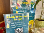 Local coffee shops are rolling out a new program for customers who forget their reusable cups and want to borrow one.
