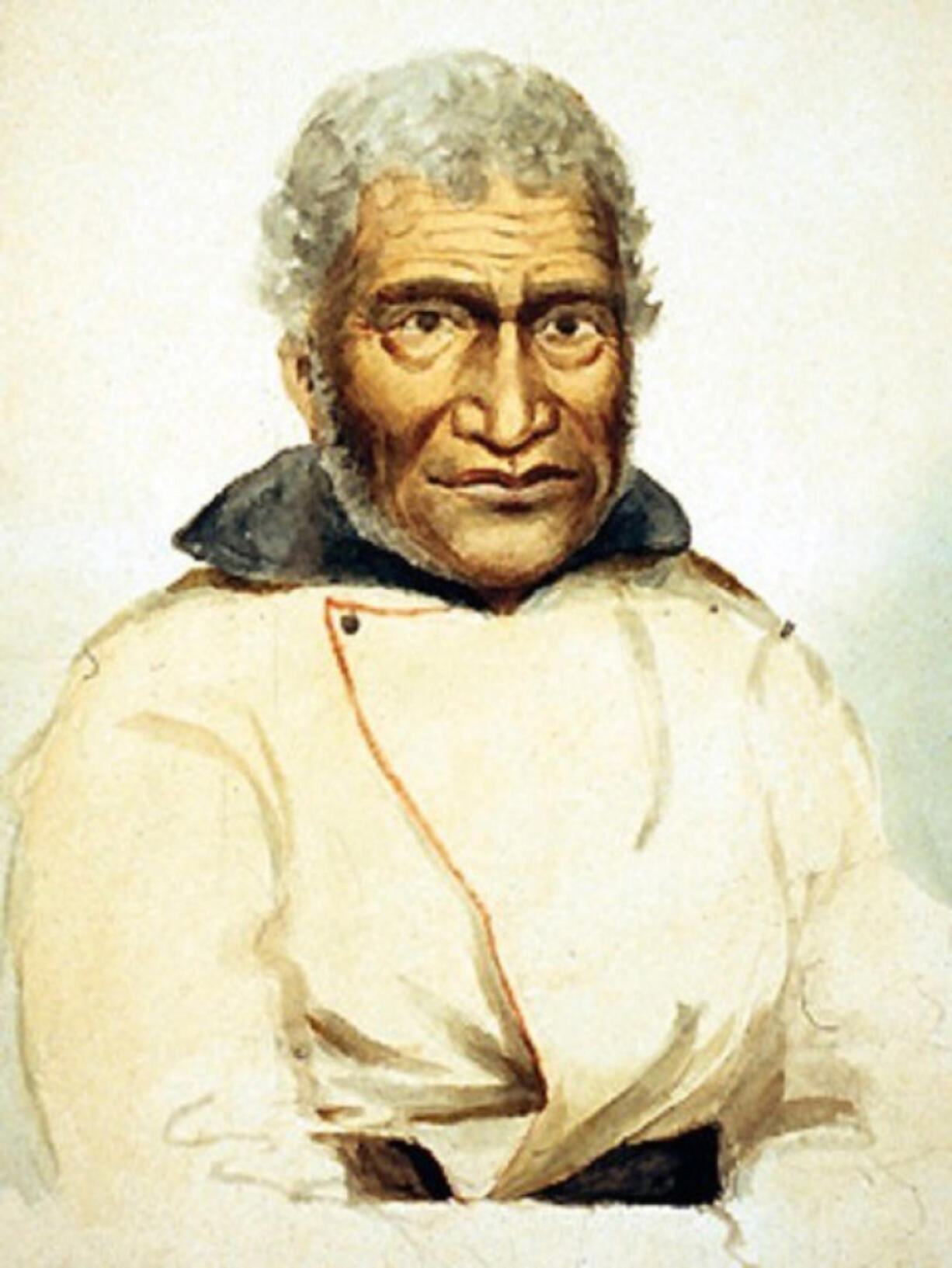 In 1847, traveling artist Paul Kane stopped at Fort Vancouver, where he painted a portrait of Naukane (John Cox or Coxe), a member of Hawaiian royalty. Fur trading companies contracted with Hawaiians for many jobs. Cox, a retired Hudson's Bay Company employee, died at Fort Vancouver in 1850. At one time, the plain south of the fort was called Cox Plain.