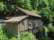 The Cedar Creek Grist Mill outside of Woodland sits above Cedar Creek. The mill, built in 1876 and restored in the 1980s, is operated by a group of about 10 volunteers. It is open to visitors every Saturday afternoon.