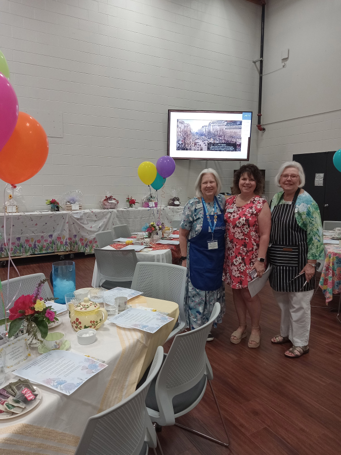 Soroptimist of Southwest Washington hosted a Spring Tea & Silent Auction event at the Ridgefield Administrative and Civic Center on May 20.
