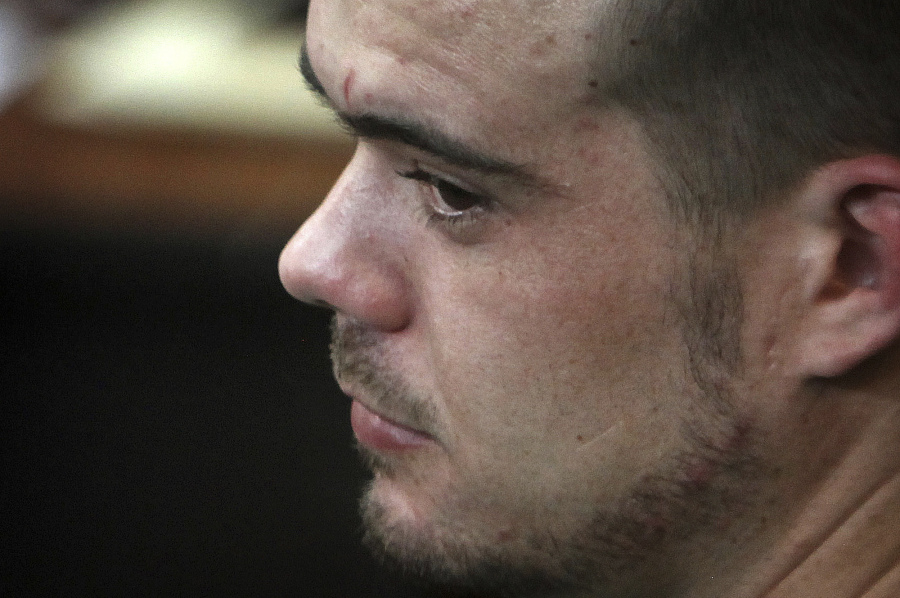 FILE - Joran van der Sloot sits in the courtroom before his sentencing at San Pedro prison in Lima, Peru, Jan. 13, 2012. The government of Peru on Wednesday, May 10, 2023, issued an executive order allowing the temporary extradition to the United States of Joran van der Sloot, the prime suspect in the unsolved 2005 disappearance of American Natalee Holloway in the Dutch Caribbean island of Aruba.