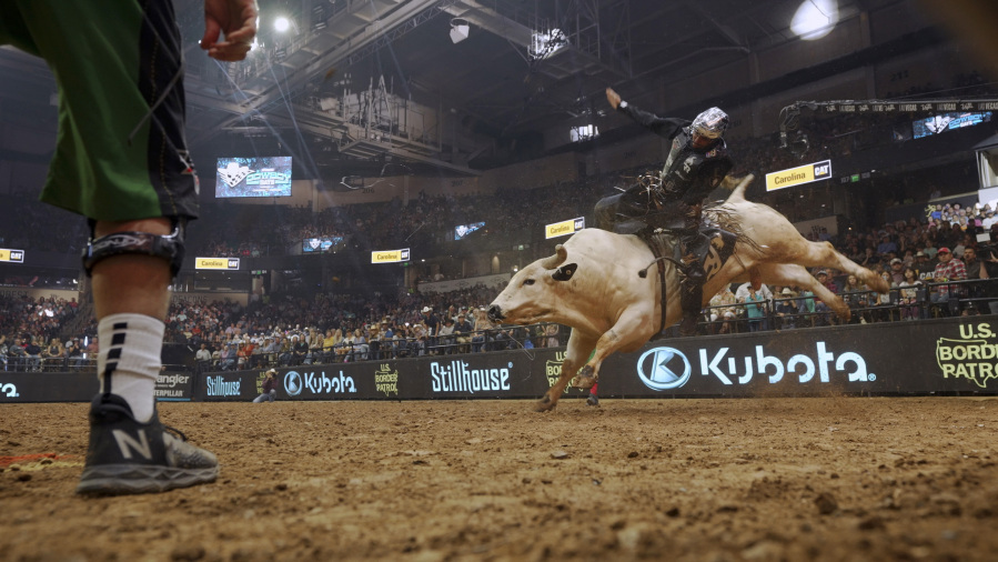 The eight-episode Prime Video docuseries "The Ride" follows an engaging cast of characters during the Professional Bull Riders' 30th anniversary last year.