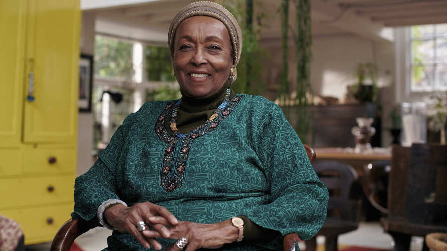 Edna Adan Ismail, seen in London, is the winner of the 2023 Templeton Prize, one of the world's largest annual individual awards.