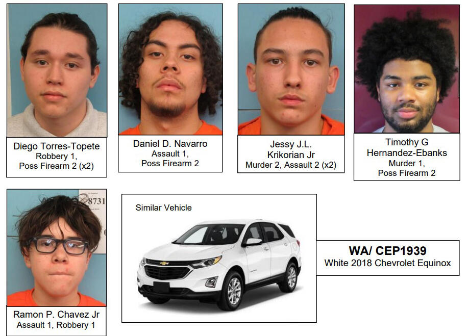 The King County Sheriff's Office said Tuesday morning that four of the seven juveniles that escaped from Echo Glenn Children's Center in Snoqualmie were captured in Clark County Monday night.