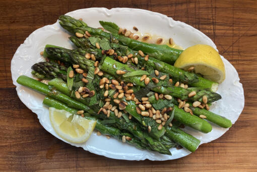 Choose your own asparagus adventure with Bethany Jean Clement's customizable recipe incorporating your choice of fresh herb(s) and lots of butter.