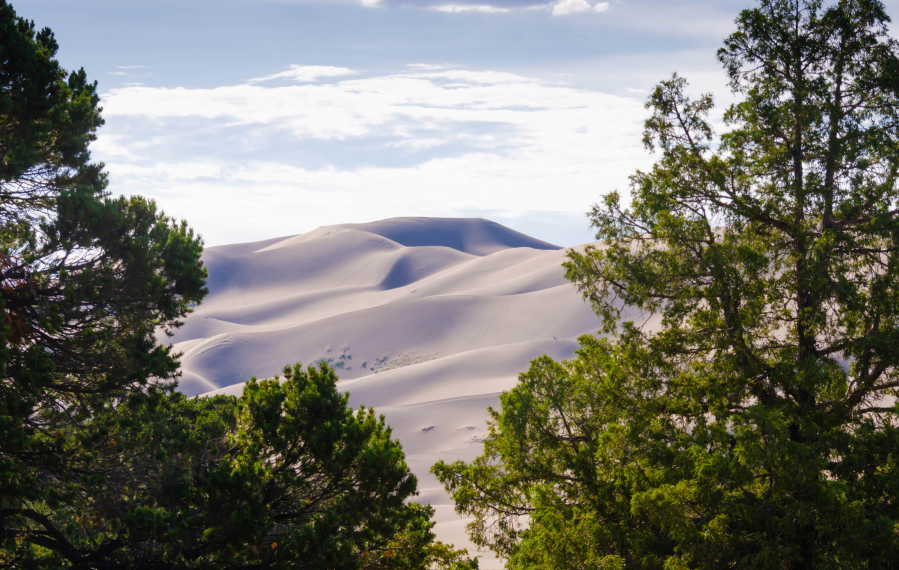 Colorado's Great Sand Dunes National Park.