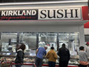 Costco started offering sushi made in house at its Issaquah branch, a top secret food project that executives have been working on since October.