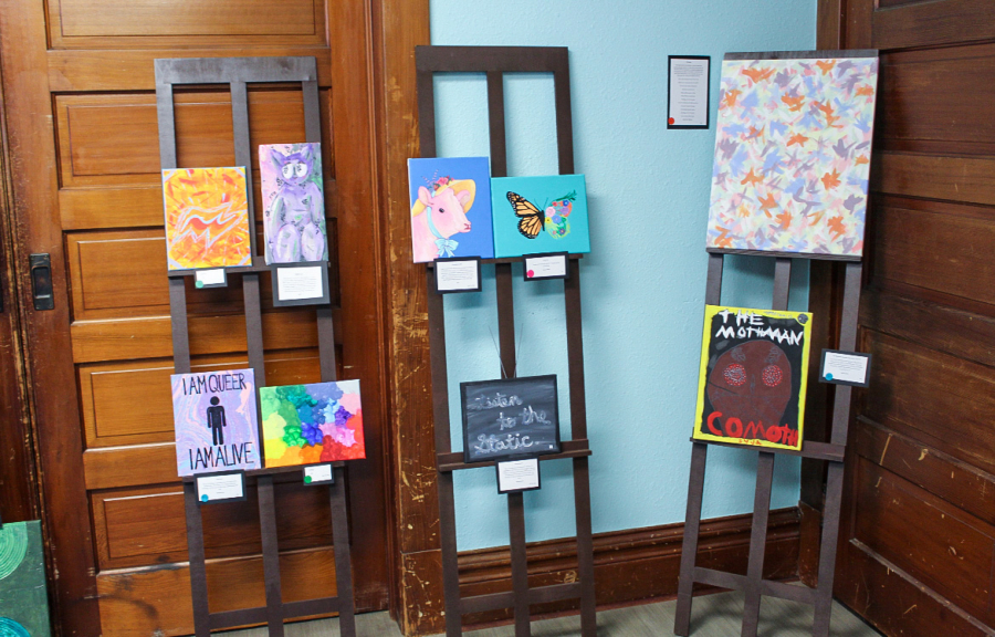 Young artist from Clark County displayed their work at the 2023 Youth House art show. The theme for the show was resiliency.