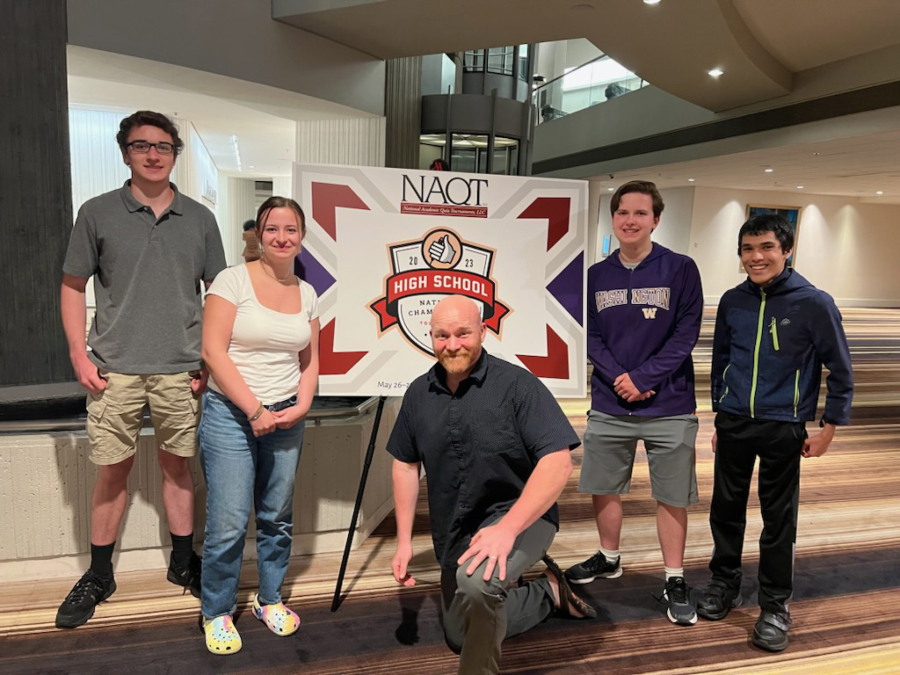 The Ridgefield High School Knowledge Bowl team earned fourth place at National Knowledge Bowl.