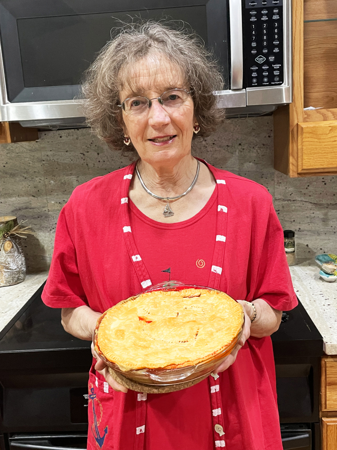 Barbara Nordstrom has been making Strawberry-Raspberry Pie since the 1970s for Fourth of July and other occasions.