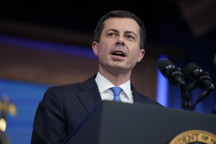U.S. Secretary of Transportation Pete Buttigieg, U.S. Sen. Maria Cantwell, D-Wash., and other community stakeholders will be in Washougal on Friday touting the $40 million federal investment in the 32nd Street Underpass Project.