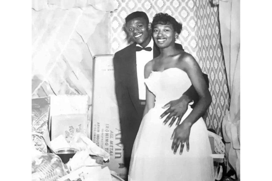 This picture provided by the Cooper family shows Sidney and Thelma Cooper, married on May 19, 1953, in San Diego. Sidney Cooper's remains were not buried in the plot as expected and remain missing. Relatives of the late Black businessman who helped popularize Juneteenth in San Diego is suing a cemetery after his remains were reported missing from the family's burial plot. Greenwood Memorial Park and Mortuary informed the family that Sidney Cooper's body and casket were not in the plot where he was supposed to have been buried more than two decades ago. Cemetery staff discovered it was empty as they prepared to bury Cooper's wife, Thelma, who died in March 2023.