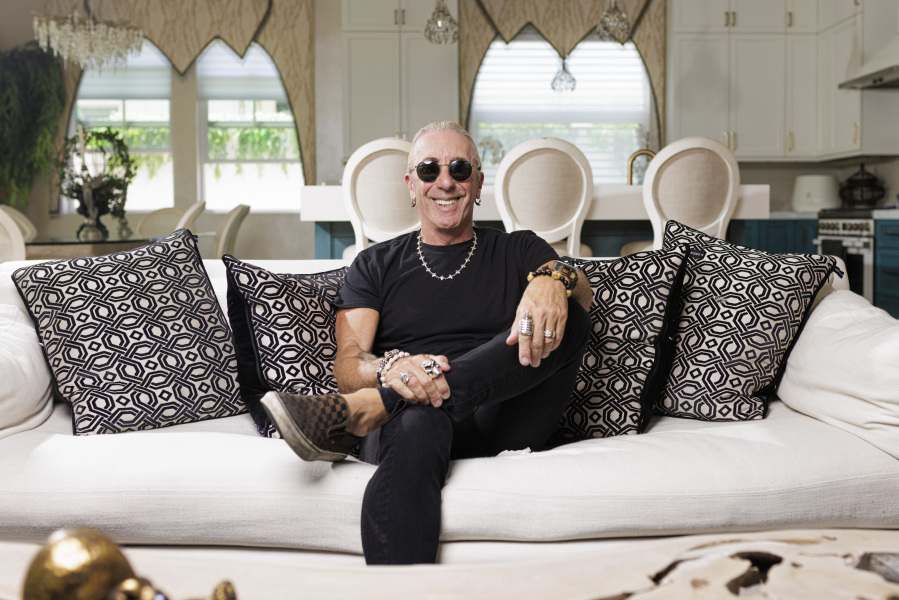 Dee Snider, seen in Redondo Beach, Calif., Wednesday, is releasing his novel, "Frats." (Willy Sanjuan/Invision)