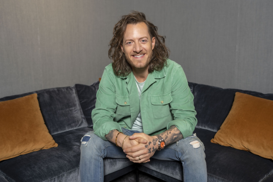 Tyler Hubbard, a member of the duo Florida Georgia Line, is seen Jan. 17 in Nashville, Tenn. A year after launching his solo career, Hubbard has reintroduced himself to fans with two hit solo songs and a debut record.