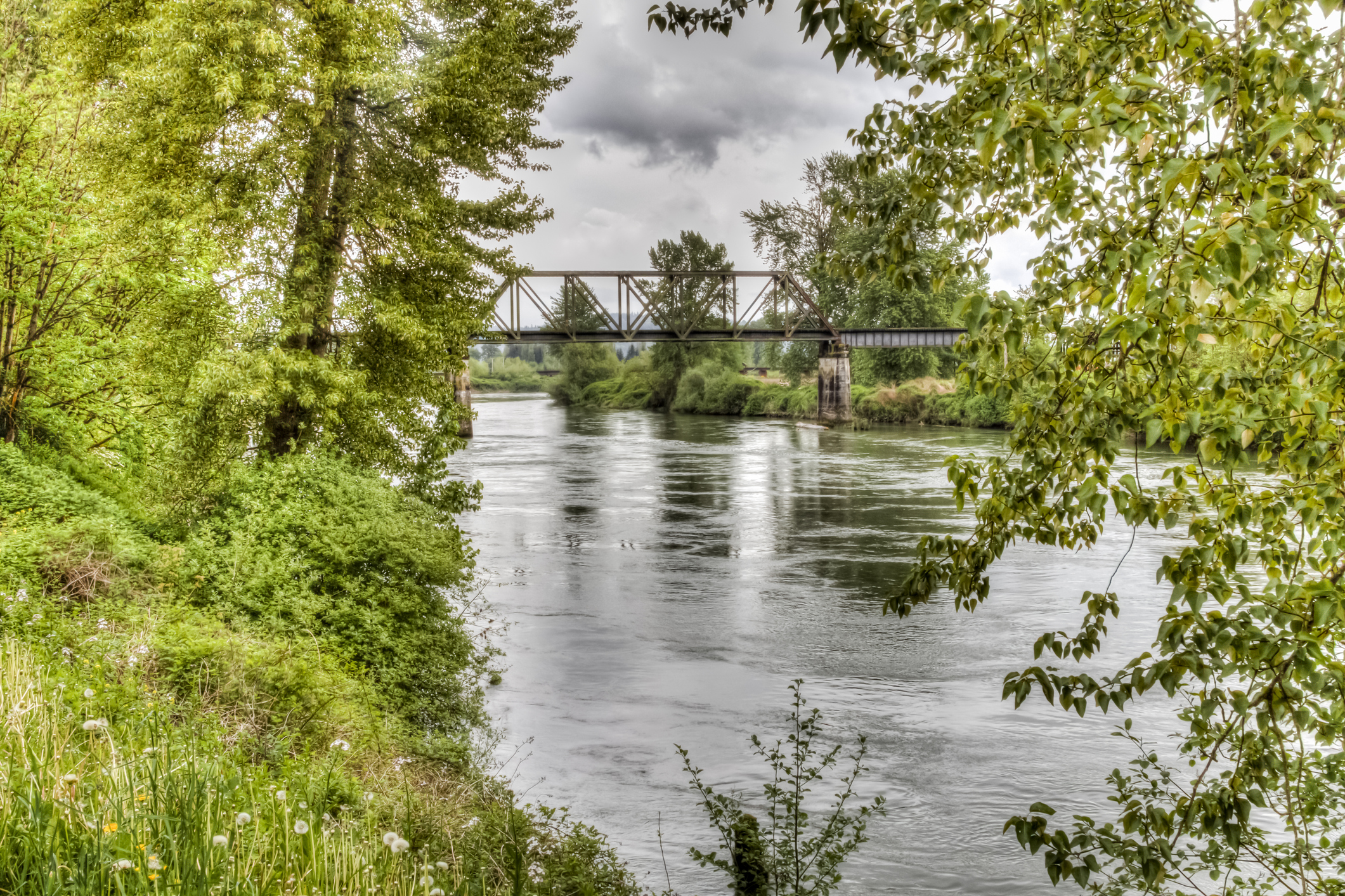 The Snohomish River in Washington.