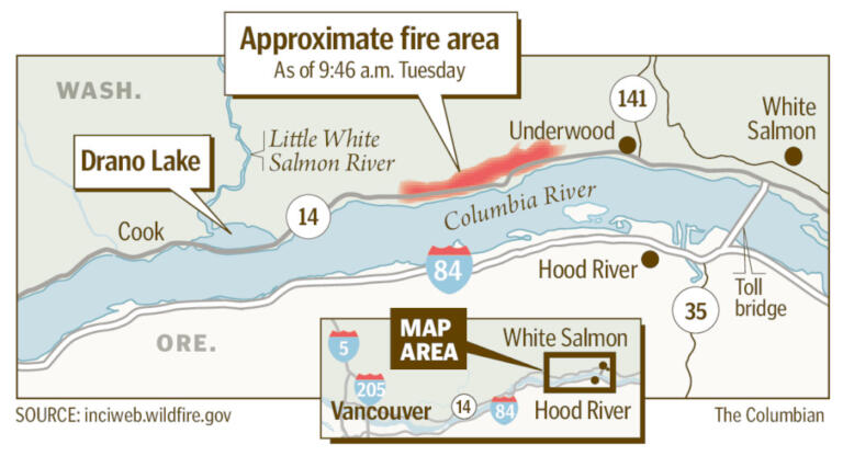 El personal de Tunnel Five Fire en Columbia Gorge casi se duplicó