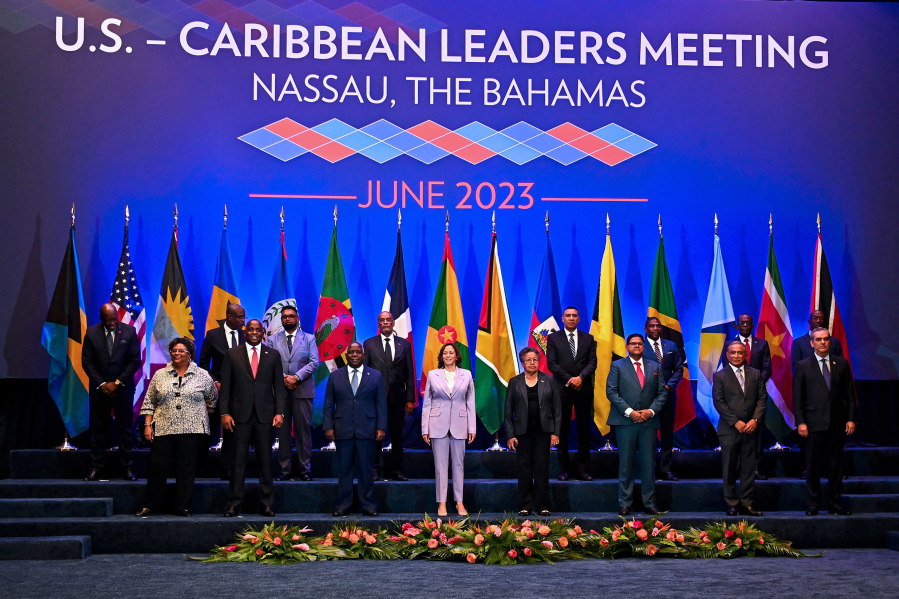Members of the Caribbean Community, CARICOM, recently met U.S. Vice President Kamala Harris in The Bahamas.