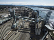 United Grain Corp. facilities at the Port of Vancouver handles wheat, corn, soybeans and sorghum.