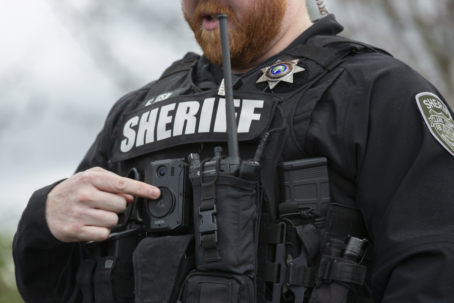 A new public safety tax helped pay for body cams for the Clark County Sheriff's Office.