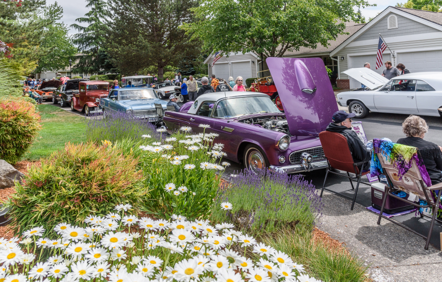 The 15th annual Touchmark at Fairway Village Car and Music Festival raised more than $12,000 for the Alzheimer's Association and Parkinson's Resources of Oregon.
