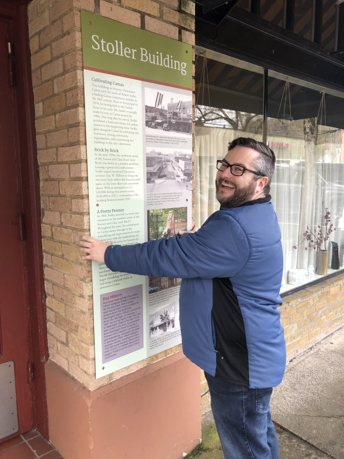 Six buildings in Downtown Camas now showcase their history on new colorful interpretive panels that can be seen and enjoyed by all.