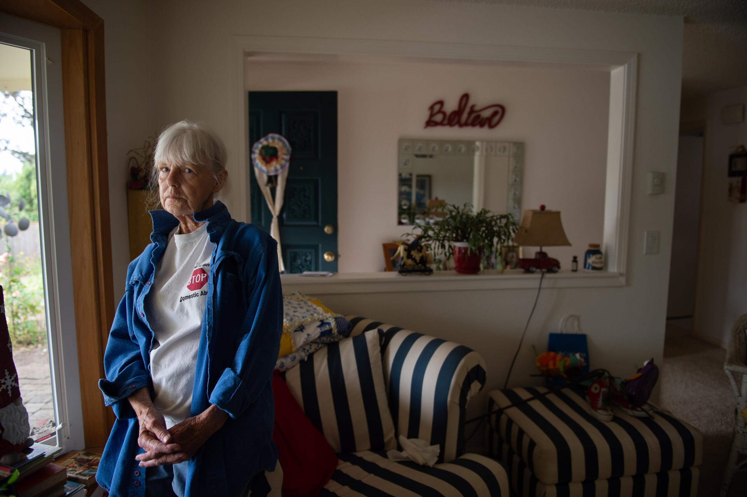 Kathleen Stevens, of Hazel Dell, is a self-proclaimed "Shelter Broker" who helps women dealing with domestic violence find safe shelter in Clark County.