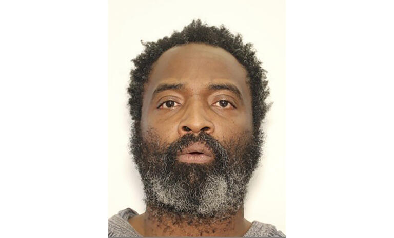 This undated photo provided by the Hampton Police Department, in Hampton, Ga., shows Andre Longmore. On Saturday, July 15, 2023, authorities were searching for Longmore, who is suspected of gunning down three men and a woman in Georgia.