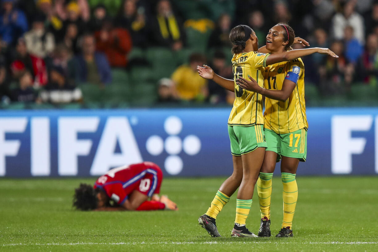 Jamaica edges Panama 1-0 for its first ever Womens World Cup win