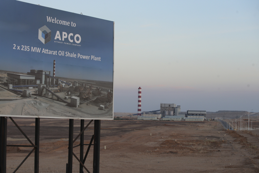 Attarat power plant is seen Wednesday, June 7, 2023, some 100 kilometers (60 miles) south of Amman, Jordan. The $2.1 billion Attarat power plant that began officially operating on May 26 has fueled tensions between Beijing and the resource-poor kingdom and set off an international legal battle.