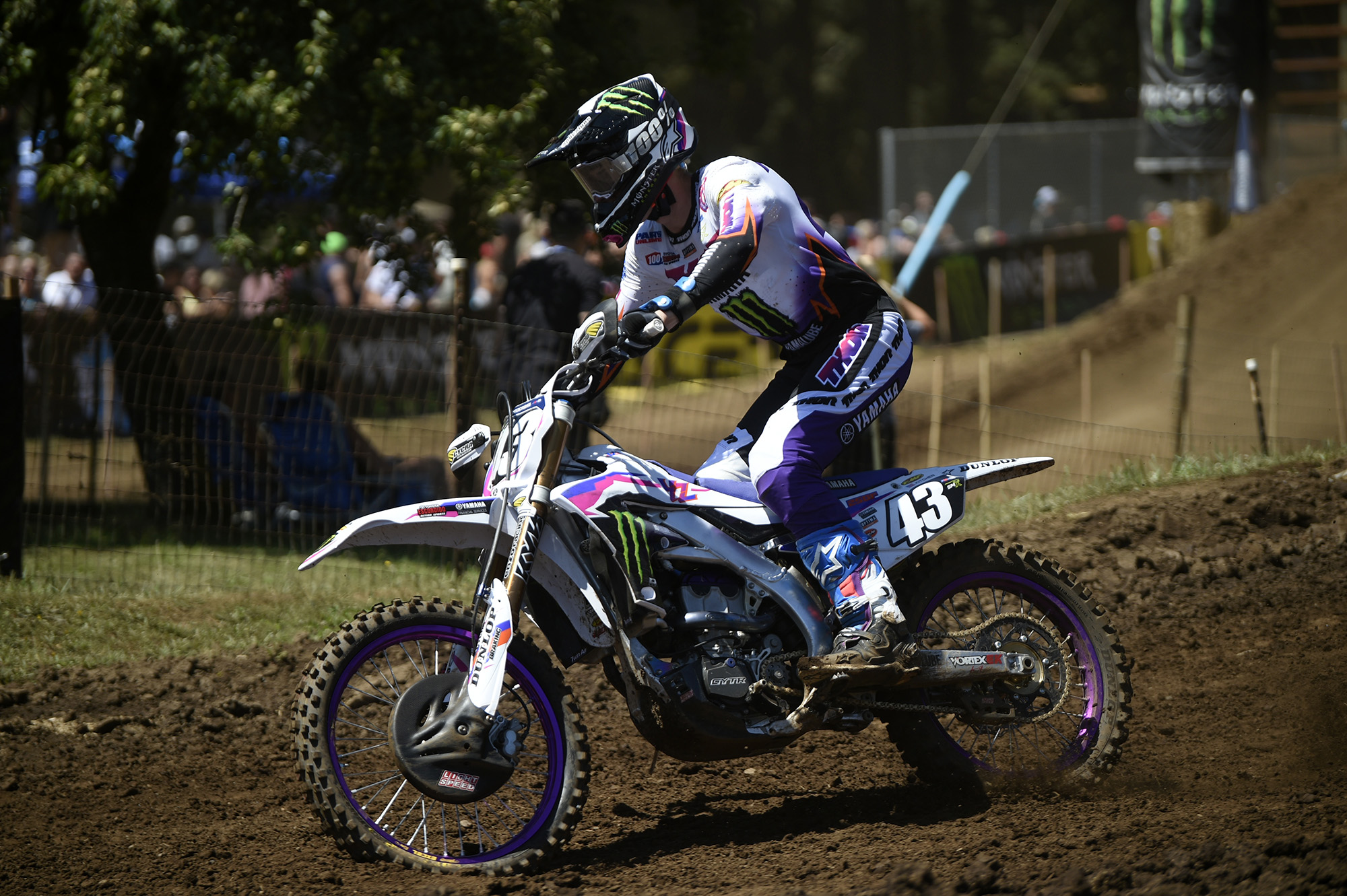 Levi Kitchen, from Washougal, does a practice run on Friday, July 21, 2023, in preparation of Saturday’s Washougal National Pro Motocross event at Washougal MX Park. Kitchen will race at Washougal for the first time since 2019 and for the first time as pro motocross rider in Saturday’s 250 Class event.