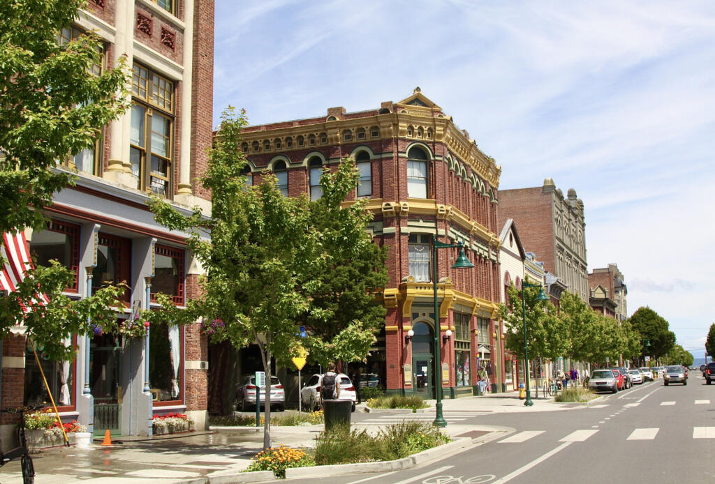 The very Victorian city of Port Townsend in  Washington.