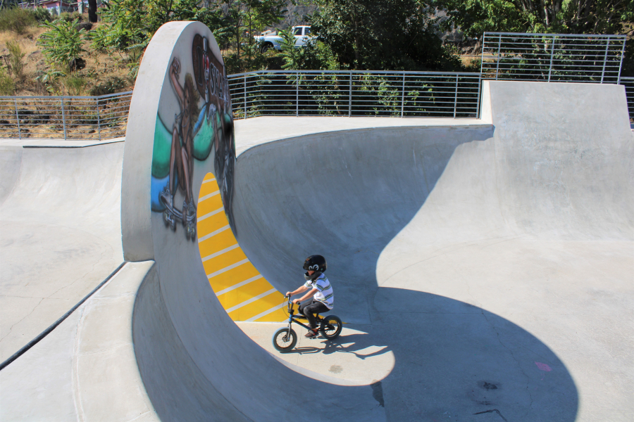 The newly remodeled Riverside Bowl Skatepark in Camas caters to BMX bikers, rollerbladers and other wheeled sports.