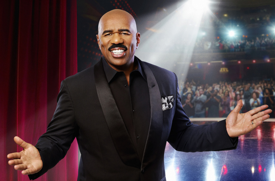 Steve Harvey hosted Fox's "Showtime at the Apollo" and is now a favorite game show host on the popular  syndicated "Family Feud." (Fox Broadcasting Co./TNS)