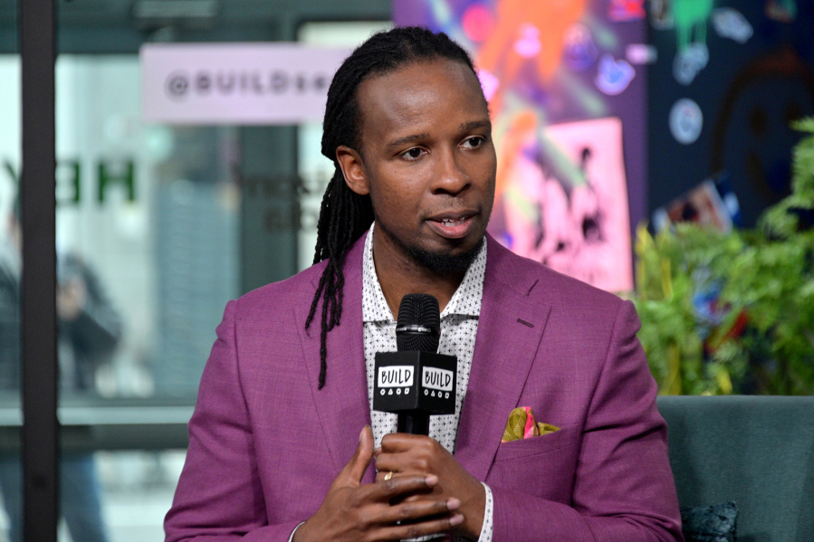Ibram X. Kendi visits Build to discuss the book "Stamped: Racism, Antiracism and You" at Build Studio on March 10, 2020, in New York City.