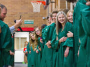 Woodland High School and TEAM High School joined together to celebrate a new tradition for the 2023 graduates.