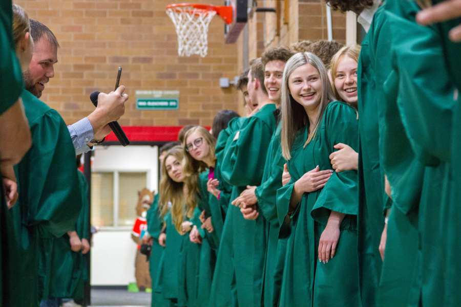 Woodland High School and TEAM High School joined together to celebrate a new tradition for the 2023 graduates.