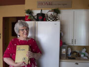Jean Miller's family recipe book contains generation of recipes, including her mother Mary O'Malley Laughlin's handwritten recipe for plum upside-down cake, passed down from her maternal grandmother, Honorine Boulanger O'Malley.