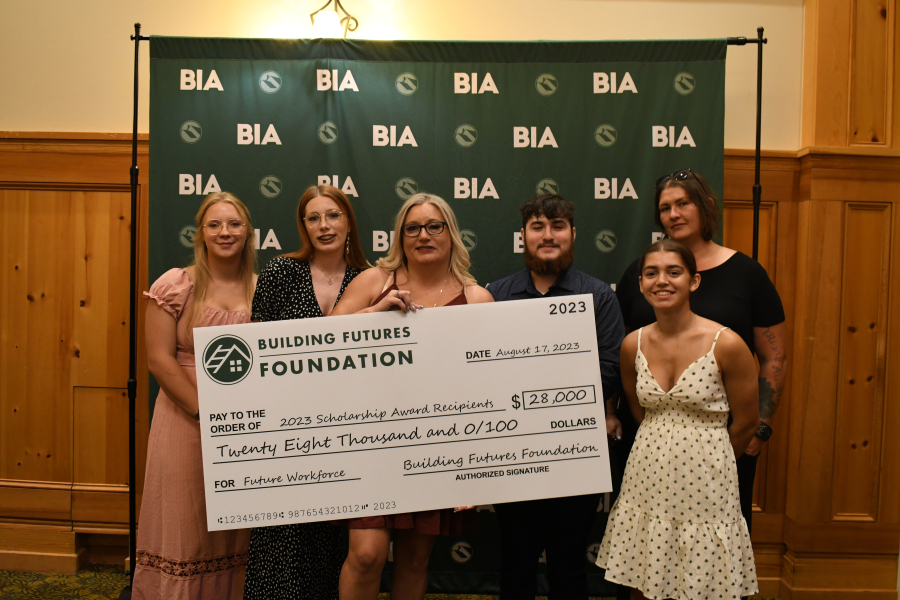 Building Futures Foundation, a nonprofit foundation associated with the Building Industry Association of Clark County, announced its 2023 scholarship recipients at its August dinner meeting.