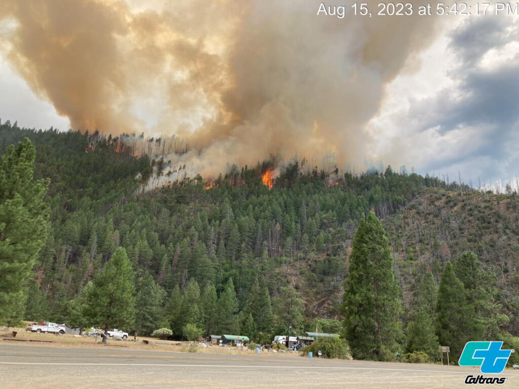 State Route 96 is currently closed, between State Route 263 and Seiad, due to the Head Fire.