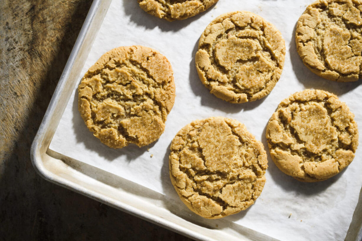 Peanut Butter-Miso Cookies.