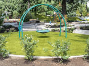 A disc swing sits at the new Marshall Park on Aug. 10. The park and the Chelsea Anderson Memorial Play Station are at 1015 E. McLoughlin Blvd. in Vancouver.