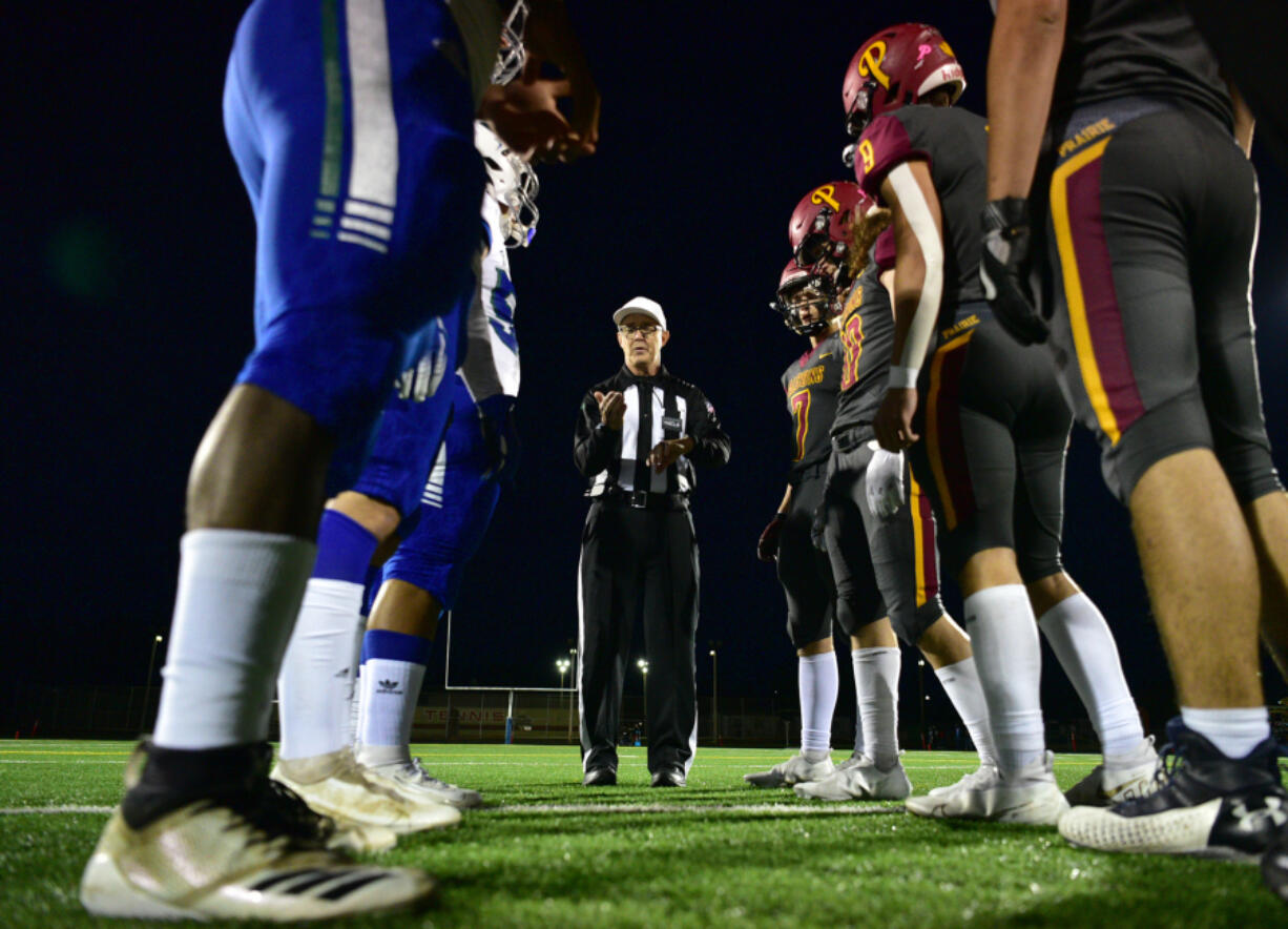 High school football officials learn a different set of rules than what fans may know from watching college or NFL games.