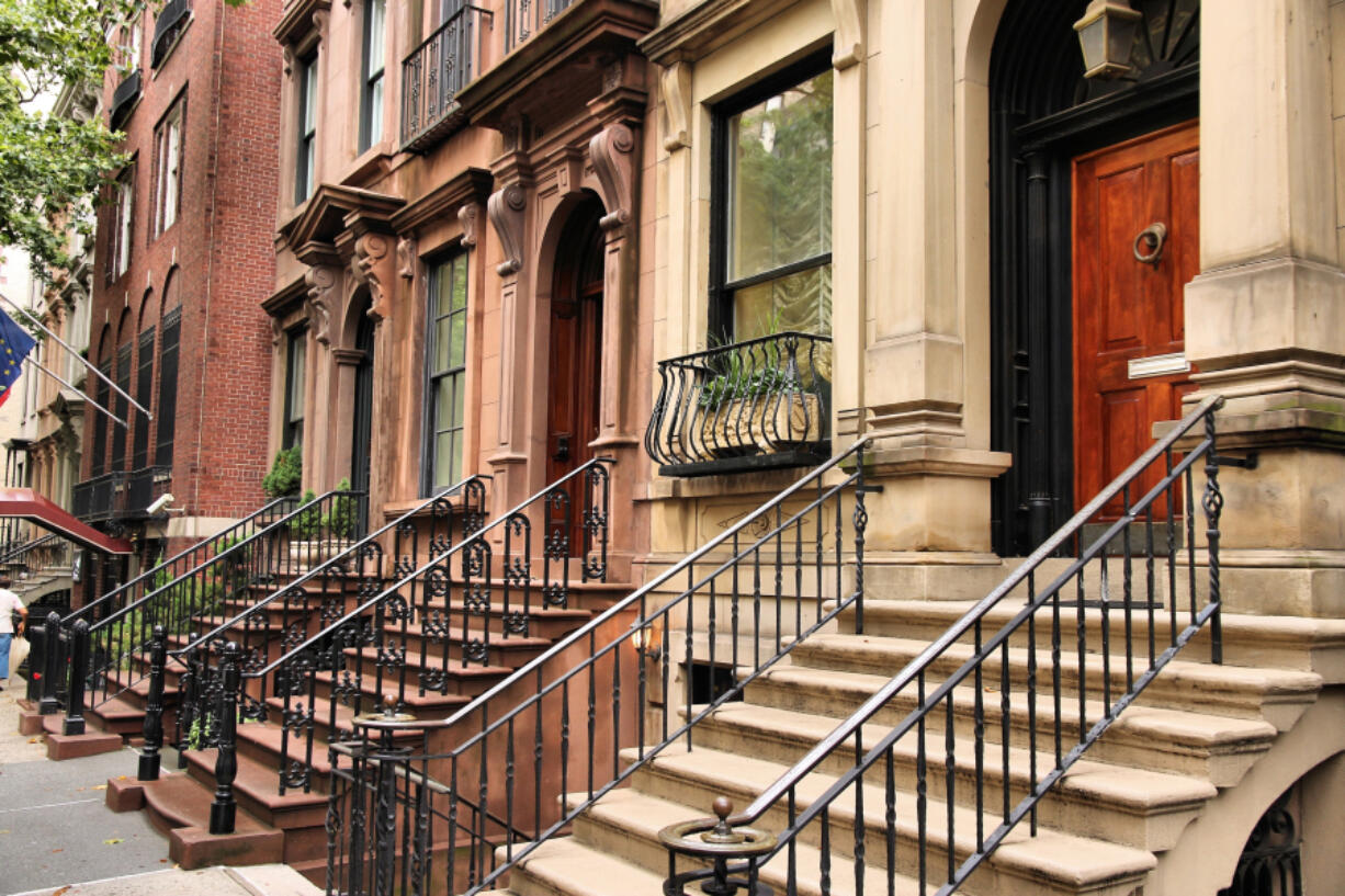 Owners of walk-up brownstone townhomes, such as these in Manhattan's Turtle Bay neighborhood, are finding it increasingly difficult to run an Airbnb business out of their properties.