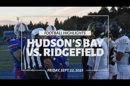 Football highlights: Hudson's Bay vs. Ridgefield #highschoolfootball #football #highschoolsports video