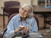 Betty Eves has been volunteering at Friends of the Carpenter every day for the past nine years.