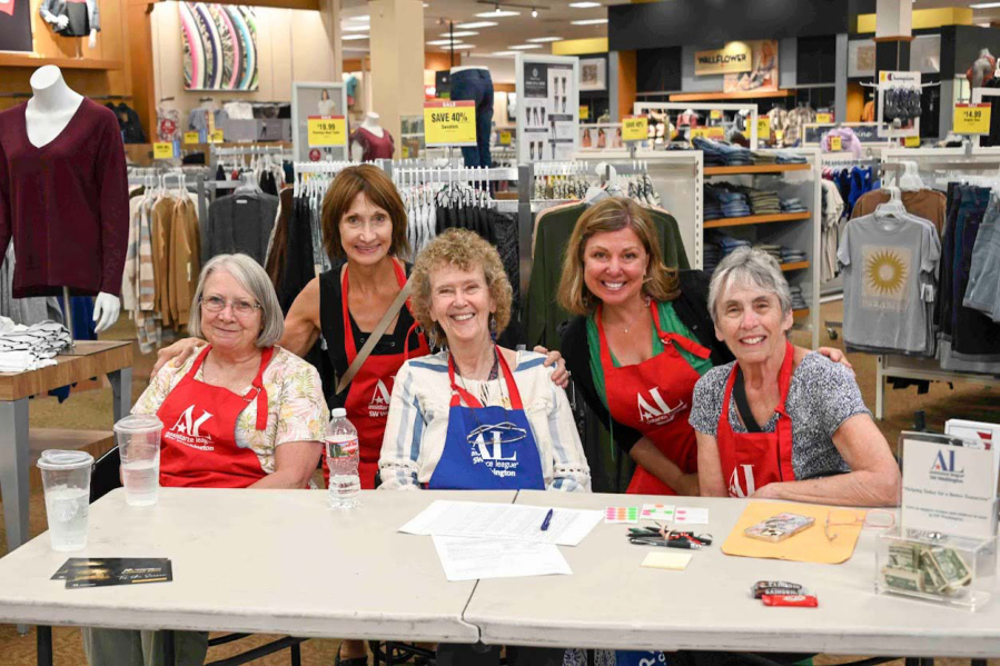 Assistance League Southwest Washington recently partnered with Grand Central Fred Meyer for the league's annual back-to-school shopping spree for local children in foster care.
