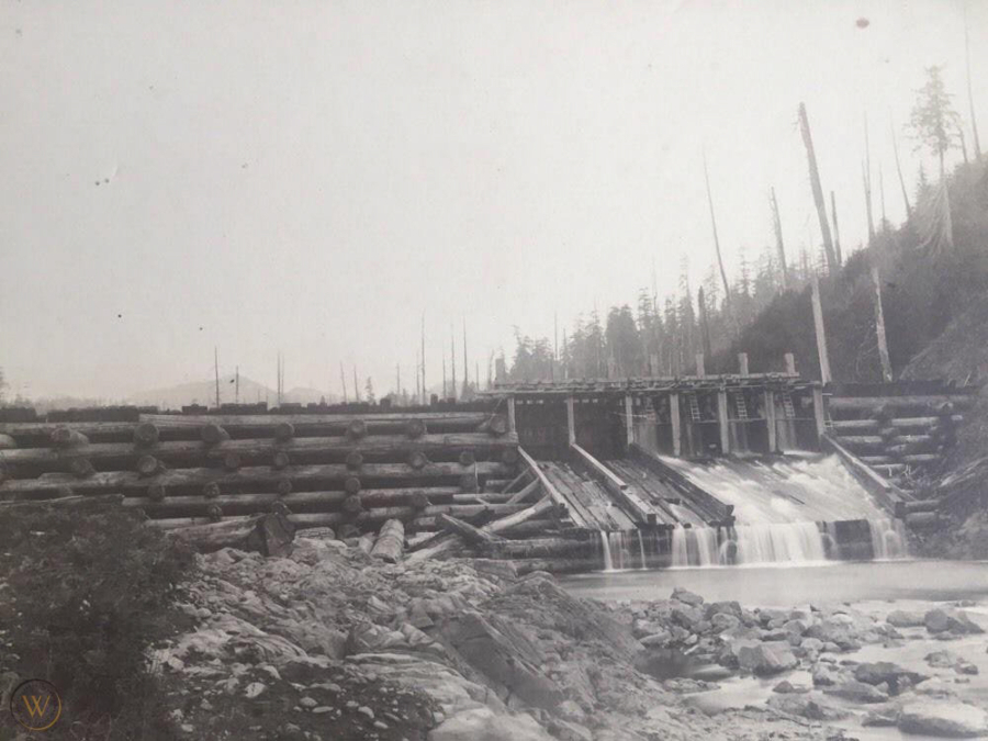 Long before rail lines and logging roads existed, massive tree stands were transported on waterways with the help of splash damming throughout Western Oregon and Washington. The first splash dam on the Coweeman River was built in 1880, which soon expanded to its tributaries.
